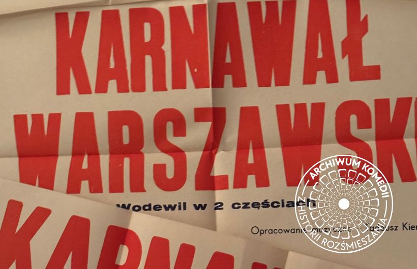 Zapowiadamy premierę „Karnawału warszawskiego”!