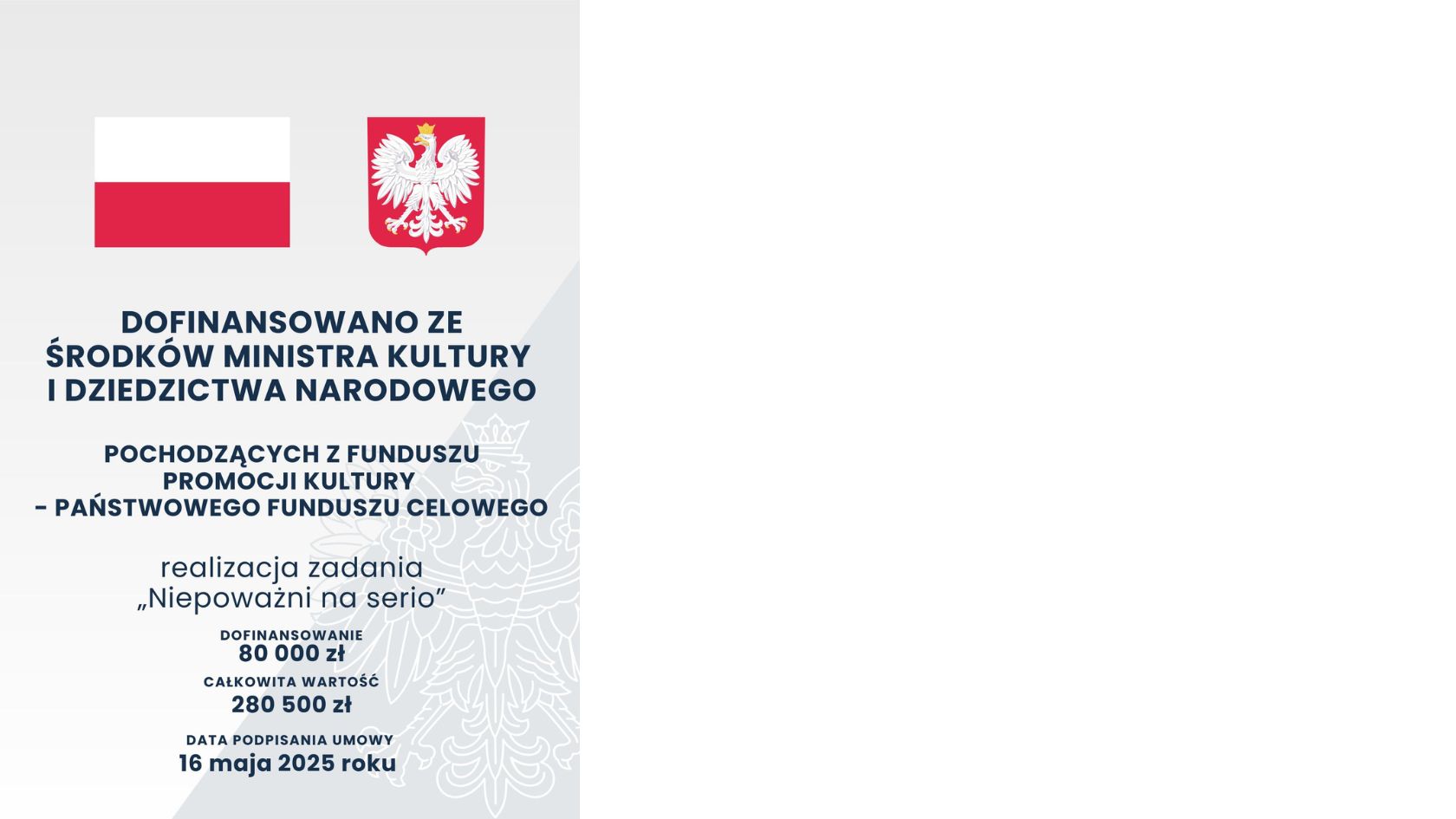 dofinansowanie plakat kobieta pracująca