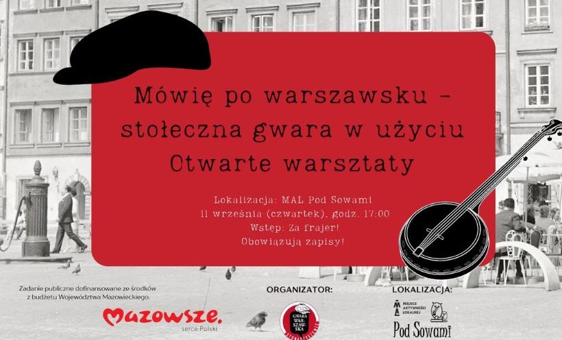 Mówię po warszawsku - warsztaty | 11.09