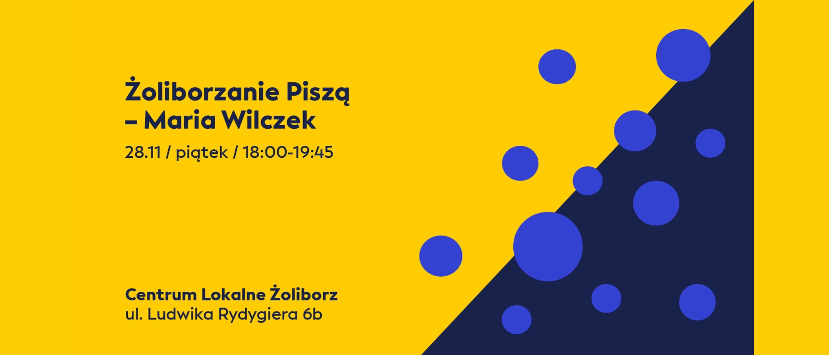 żoliborzanie piszą grafika wydarzenia