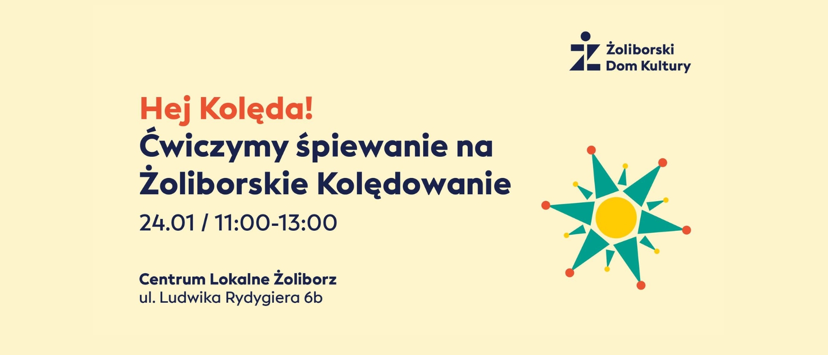 grafika wydarzenia, na jasnym tle napis 