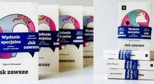 Powieść „Jak zawsze” z programem spektaklu i spotkanie autorskie z Zygmuntem Miłoszewskim