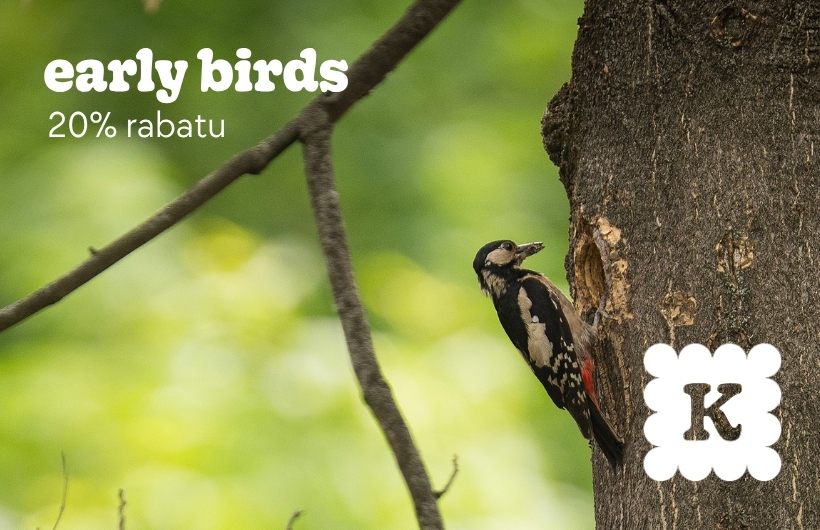 Early birds, czyli rabaty dla rannych ptaszków!