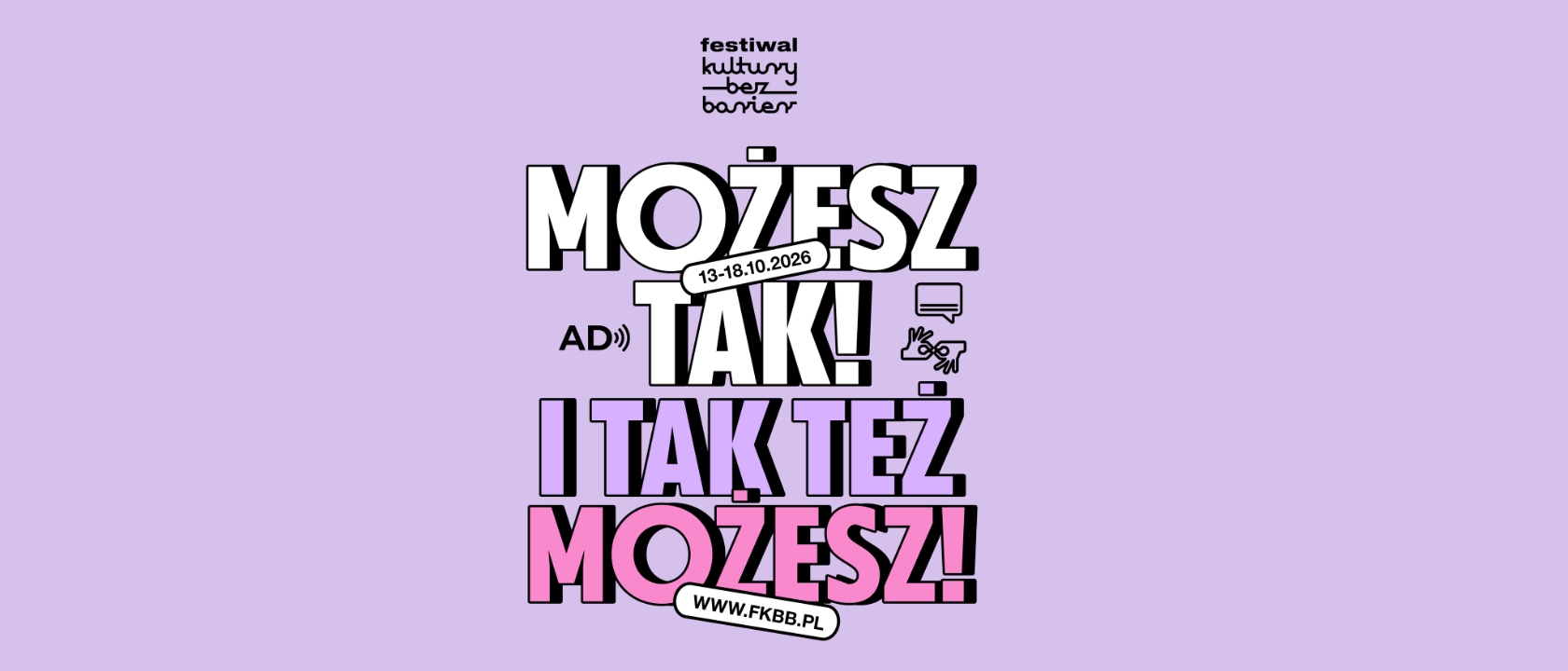 grafika wydarzenia Festiwal Kultury bez Barier